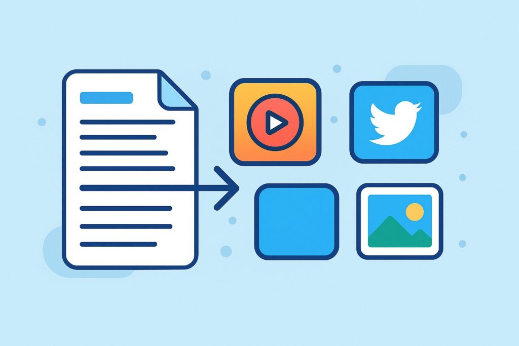 AI for Repurposing Content